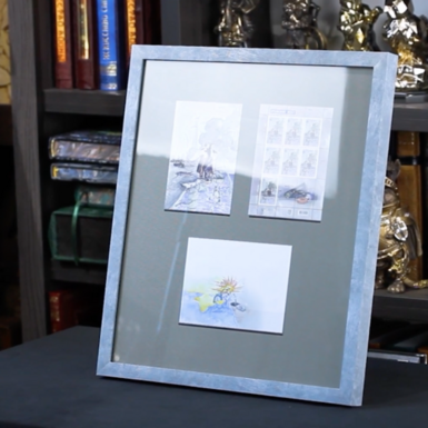 wow video Почтовый набор «Крымский мост на бис» (шесть марок, конверт, карточка)