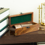 English spyglass in a case photo