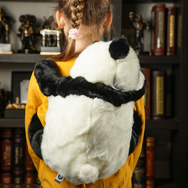 детский рюкзак панда фото
