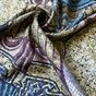Silk scarf "Mosaic. Holy Great Martyr Demetrius of Thessalonica"