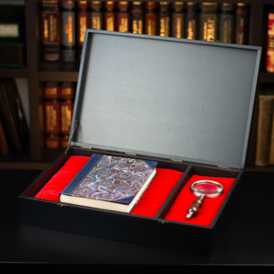 case with book