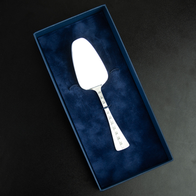 лопатка для торта из столового серебра фото