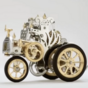 wow video Car with a Stirling engine "Car with a trailer" from Böhm