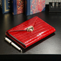 Leather notebook "Scarlet" photo