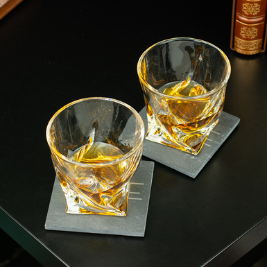 Set of glasses in packaging photo