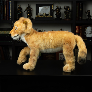 Lion cub toy photo