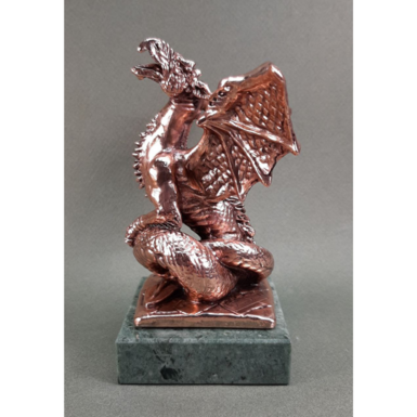 copper figurine photo