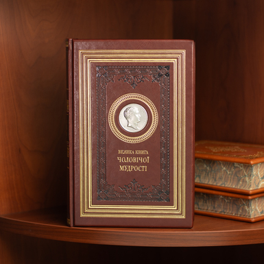 Leather-bound edition "The Big Book of Male Wisdom" photo