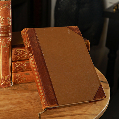 полукожный переплет фото