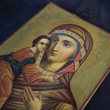 Buy an old icon of the Mother of God