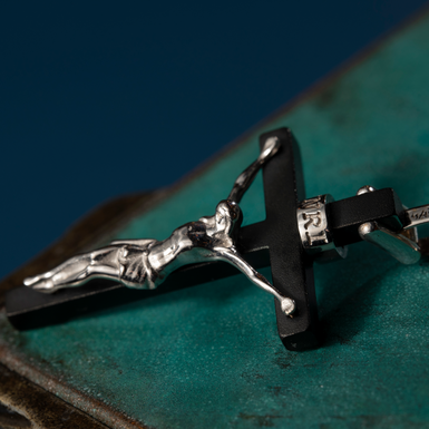 Крест Baraka из нержавеющей стали фото