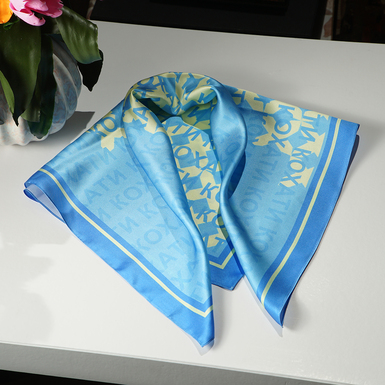 Шелковый платок (лимитированная коллекция) фото