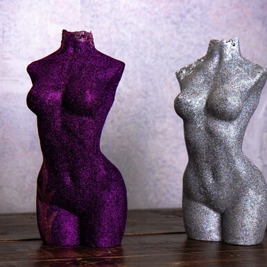фіолетова статуетка фото