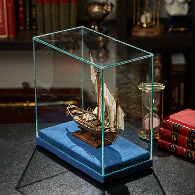 Wooden model of the boat photo