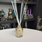 wow video Aroma diffuser made of crystal and gold-plated brass "Goldy" (100 ml) with sticks from Сre Art
