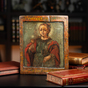 Buy an antique icon of Saint Barbara
