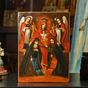 Купить старинную икону Печерской Божией Матери