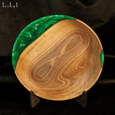 plate "Satori. Emerald" by Kochut (290 mm) photo