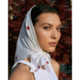 white scarf photo