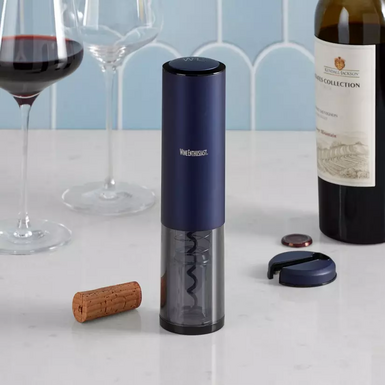 Автоматичний електроштопор для вина від Wine Enthusiast (синій)