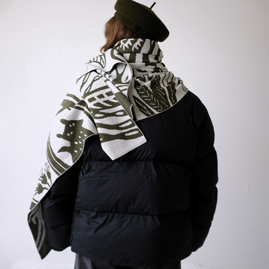 ексклюзивний жіночий шарф фото