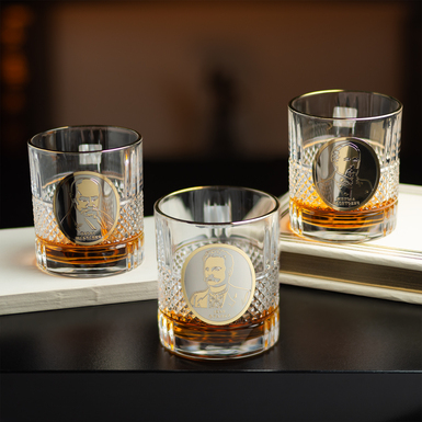 whiskey set with hetmans photo
