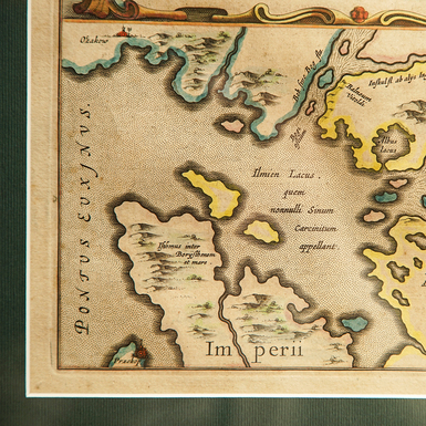 Карта нижнего течения Днепра фото1