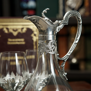Freitas and Dores Perfection decanter and 6 glasses