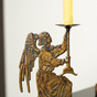 brass candlestick photo