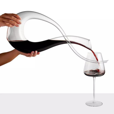 decanter for wine photo