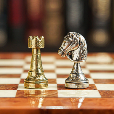 Unique chess pieces