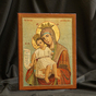 Купити старовинну ікону Божої Матері «Достойно єсть»