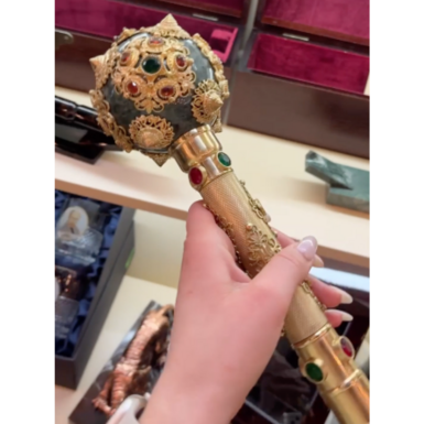 wow video Marble mace with a secret