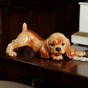 Porcelain figurine "Puppy" by Goebel, mid-20th century photo