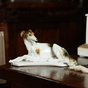  A figurine "Reclining Dog" by Karl Ens, 1930s photo