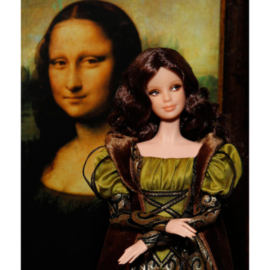Барби Мона Лиза фото