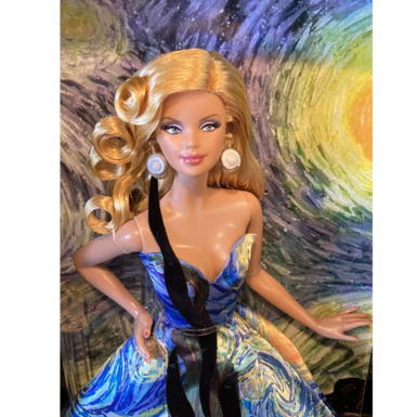 barbie inspired by Vincent van Gogh (2010) photo