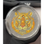wow video Срібна монета "Panthera tigris", 1000 седи