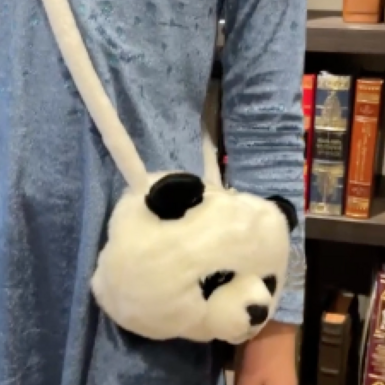 wow video Handbag "Panda" by Wild & Soft 