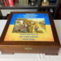 wow video A unique leather book "Masterpieces of Ukrainian Painting" in a case (in Ukrainian and foreign languages)