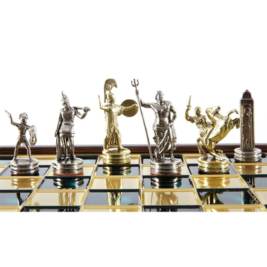 шаховий набір з латуні та цинку фото