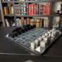 wow video Chess "Paris" with marble board from Skyline Chess