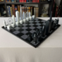 wow video Acrylic chess "London" from Skyline Chess