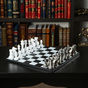 Шахи "White and Silver" від Skyline Chess фото