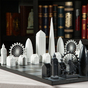 шахматы с фигурами Лондон фото