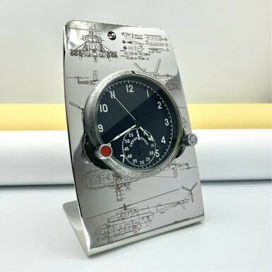Подарунковий настільний механічний годинник "ЧП60" фото