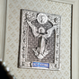 Икона Ангел-Хранитель из меди, посеребрения и эмали фото