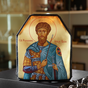 Купити ікону на бронепластині святого мученика Іоанна воїна