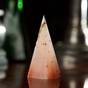 Пірамідка з халцедону "Pink Lake" від Stone Art Designe (40 г) фото