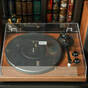 C62C Turntable System Vinyl Record Player - Walnut by Crosley
